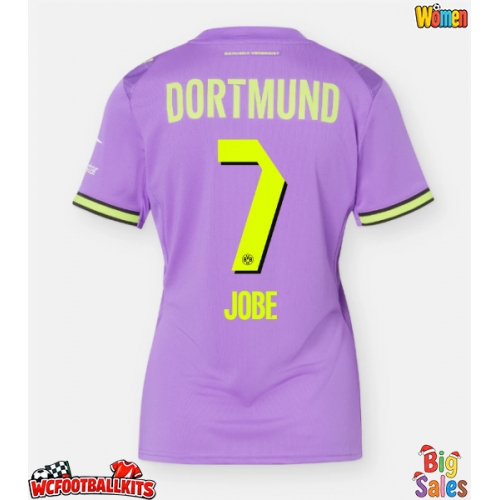Borussia Dortmund Jobe Bellingham #7 Replica Third Stadium Shirt for Women 2026-27 Short Sleeve